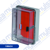 Thumbnail GABINETE TERMOPLASTICO CON BAND. Y PUERTA TRANSP. - UV - IP65 - 208X285X125mm0