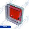 Thumbnail GABINETE TERMOPLASTICO CON BAND. Y PUERTA TRANSP. - UV - IP65 - 381X367X155mm0